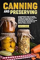 Algopix Similar Product 4 - Canning  Preserving A Comprehensive