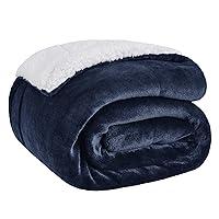 Algopix Similar Product 14 - Bedsure Sherpa Fleece Throw Blanket for