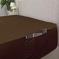 Algopix Similar Product 13 - Ambesonne Fitted Sheet with Side