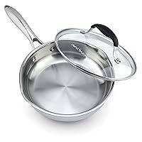Algopix Similar Product 2 - AVACRAFT 1810 8 Inch Stainless Steel