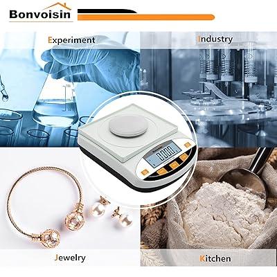 Digital Lab Scale 0.001g Precision Analytical Balance Industrial Weighing  and Counting Scale Kitchen Jewelry Golden Scale