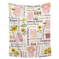 Algopix Similar Product 12 - Personalized Baby Blanket for Girls