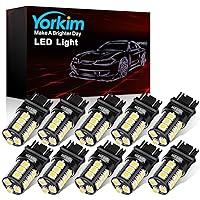 Algopix Similar Product 4 - Yorkim 3157 LED Light Bulbs White Super