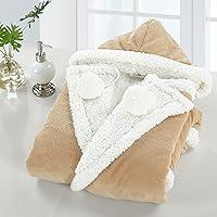 Algopix Similar Product 15 - Chic Home Snuggle Hoodie Robe Cozy