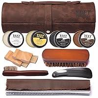 Algopix Similar Product 7 - YUET 13PC Shoe Polish Care Kit Leather