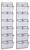 Algopix Similar Product 9 - MISSLO Over The Door Shoe Organizer 12