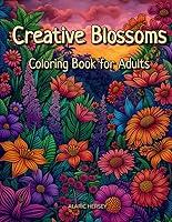 Algopix Similar Product 12 - Creative Blossoms Coloring Book for