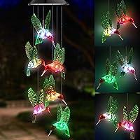 Algopix Similar Product 8 - Topspeeder LED Solar Hummingbird Wind