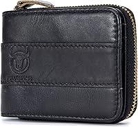 Algopix Similar Product 2 - BullCaptain Genuine Leather Wallet for
