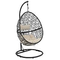 Algopix Similar Product 6 - Sunnydaze Caroline Hanging Egg Chair