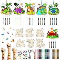 Algopix Similar Product 9 - 12 Pack Dinosaur Wind Chime Kit for