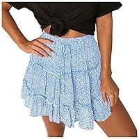 Algopix Similar Product 18 - Women Summer Cute High Waist Ruffle