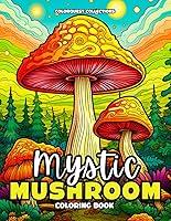 Algopix Similar Product 15 - Mystic Mushroom Coloring Book