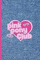 Algopix Similar Product 3 - Pink Pony Club Notebook  6x9 journal