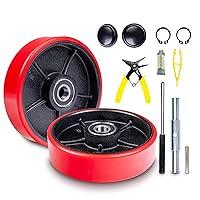 Algopix Similar Product 11 - Pallet JackTruck Steering Wheels Set