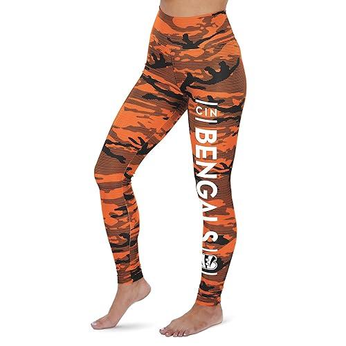 Best Deal for Zubaz NFL Women's Camo and Lines Legging in Team Colors
