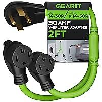 Algopix Similar Product 15 - GearIT 4 Prong Dryer YSplitter 30 Amp