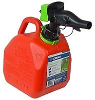 Algopix Similar Product 19 - Gas Can,1 gal.,Red,PP,11-3/4"Hx5-61/64"W