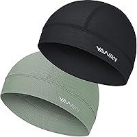 Algopix Similar Product 4 - YANIKY Skull Caps for Men Helmet Liner