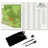 Algopix Similar Product 11 - Golf Maps USA Arizona State Golf