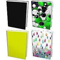 Algopix Similar Product 8 - Easy Apply Reusable Book Covers 4 Pk