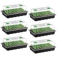 Algopix Similar Product 6 - VIVOSUN 6Pack Seed Starter Trays