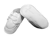 Algopix Similar Product 12 - Boys Satin Christening Shoe with Celtic