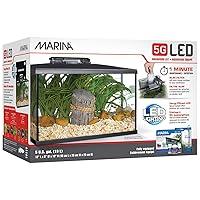 Algopix Similar Product 16 - Marina 5 Gallon 19 L LED Aquarium Kit