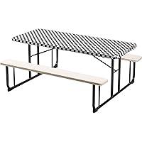 Algopix Similar Product 4 - Trendware Stay Put Tablecovers Black