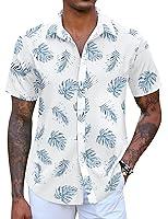 Algopix Similar Product 19 - COOFANDY Mens Vacation Shirt Summer