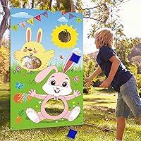 Algopix Similar Product 10 - Easter Toss Game with 3 Bean Bags