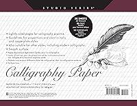 Algopix Similar Product 10 - Studio Series Calligraphy Paper Pad 50