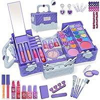 Algopix Similar Product 7 - Kids Makeup Kit for Girl  Safe and