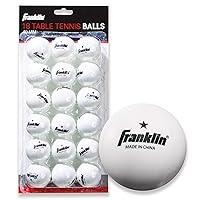 Algopix Similar Product 7 - Franklin Sports Ping Pong Balls 