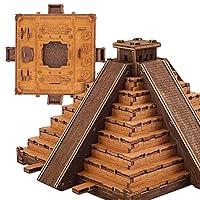 Algopix Similar Product 13 - WOODENCITY Maya Pyramid Cluebox 