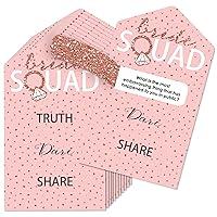 Algopix Similar Product 12 - Big Dot of Happiness Bride Squad  Rose