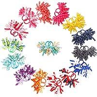 Algopix Similar Product 11 - 30PCS Baby Girl Bows Hair Ties Colorful