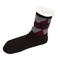 Algopix Similar Product 9 - Leisureland Mens Sherpa Lined Knit