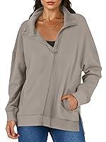 Algopix Similar Product 13 - ANRABESS Women Long Sleeve Oversized