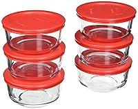 Algopix Similar Product 18 - Pyrex 6Piece Glass Food Storage Set