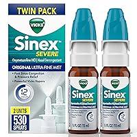 Algopix Similar Product 17 - Vicks Sinex SEVERE Allergy  Sinus