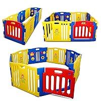 Algopix Similar Product 5 - Kidzone Interactive Baby Playpen with