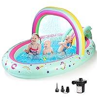 Algopix Similar Product 11 - SULIFEEL Rainbow Unicorn Inflatable