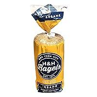 Algopix Similar Product 8 - H&H Bagels Sesame Bagel, 6 Count