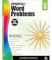 Algopix Similar Product 16 - Spectrum Word Problems 3rd Grade Math