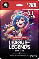 Algopix Similar Product 17 - League of Legends 100 Gift Card  NA