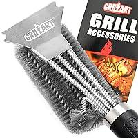 Algopix Similar Product 2 - GRILLART Grill Brush and Scraper BBQ