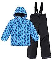 Algopix Similar Product 19 - Hiheart Boys Winter Ski Jacket  Pants