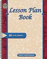 Algopix Similar Product 20 - Lesson Plan Book 40 Week Planner