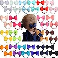 Algopix Similar Product 20 - CLLOT Toddler Hair Ties 40pcs 275